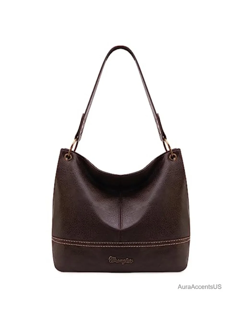 Vegan Leather Hobo Bag Top Handle Shoulder Purse Handbag